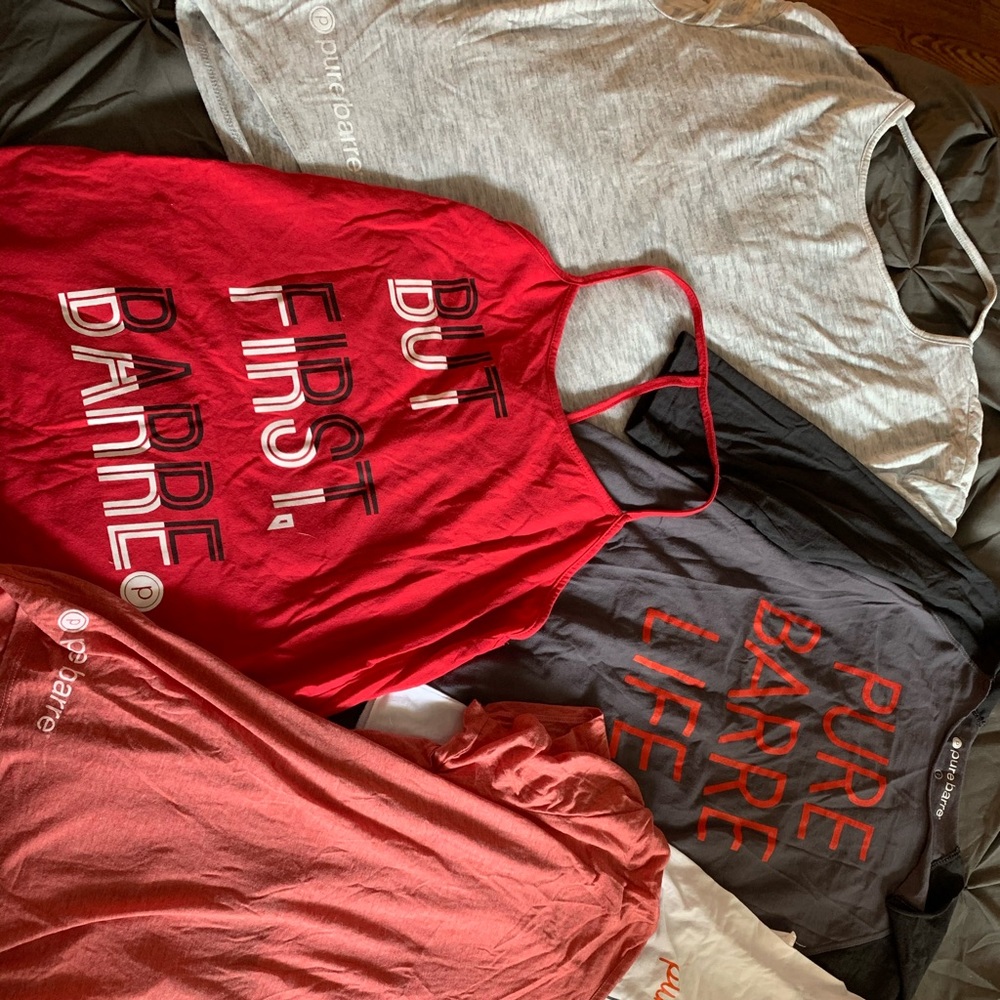 Pure Barre shirts